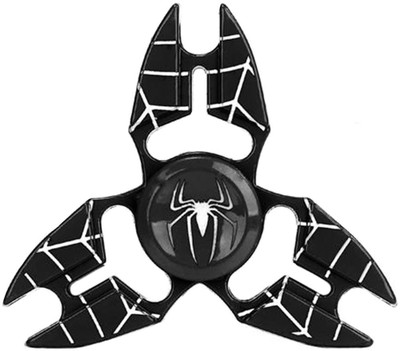 

Darling Toys Metal Fidget Hand Spinner, Anti Stress Toy (Spin Up to 2 Min)(Black)