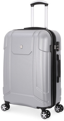 

Swiss Gear " Expandable Spinner Silver Expandable Check-in Luggage -  inch(Silver