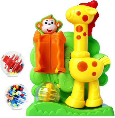 

BonZeal Happy Giraffe Toy Wigglers(Pack of 1)