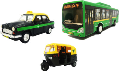 

Jack Royal 3 Combo kit of city transport(Green, Black), Black;green