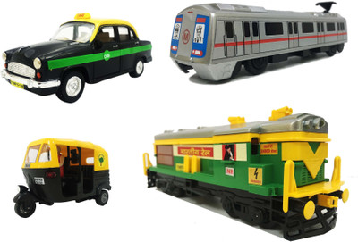 

Jack Royal Combo transport toy kit(Black, Yellow, Grey), Black;grey;yellow