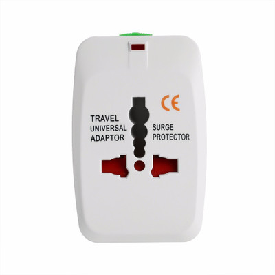

vepson Universal Travel Charger Plug Worldwide Adaptor(White)