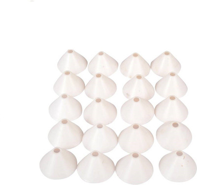 

ecaart Plastic Jhumka/Earring Base Big Cone Shaped Making & Thread Wrapping