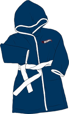 

Bombay Dyeing Blue Small Bath Robe(One 8-12 Years kids Bathrobes, For: Baby Boys & Baby Girls, Blue