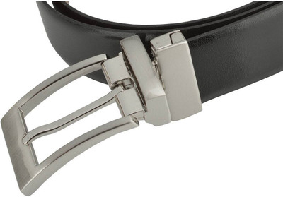 

alton Men Formal Black, Brown Genuine Leather Reversible Belt, Multi