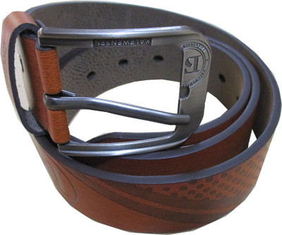 

Aam Shopping Men Casual Brown Genuine Leather Belt