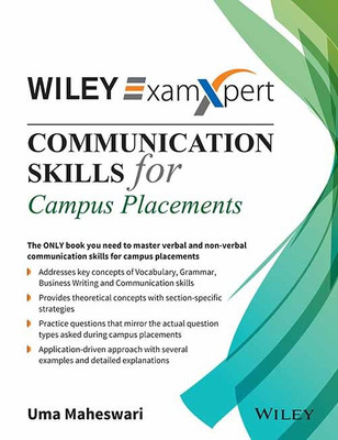 Communication Skills for Campus Placement - The Only Book You Need to Master Verbal and Non - Verbal Communication Skills for Campus Placements Second Edition(English, Paperback, Uma Maheswari) Communication Skills for Campus Placement - The Only Book You Need to Master Verbal and Non - Verbal Communication Skills for Campus Placements Second Edition(English, Paperback, Uma Maheswari)
