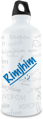 HOT MUGGS Me Graffiti - Rimjhim Stainless Steel Bottle, 750 ml 750 ml Bottle(Pack of 1, Multicolor, Steel)