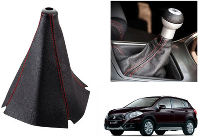 

Speedwav Leatherette Cover for Maruti S-Cross Car Gear Lever(Black)