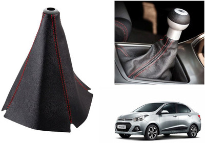 

Speedwav Leatherette Cover for Hyundai Xcent Car Gear Lever(Black)