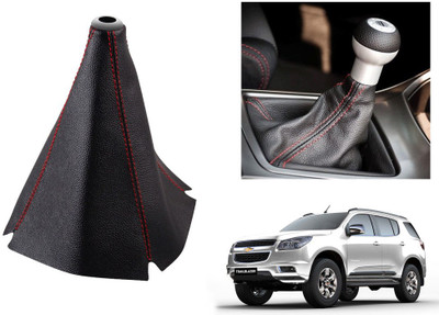 

Speedwav Leatherette Cover for Chevrolet Trailblazer Car Gear Lever(Black)