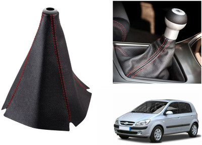 

Speedwav Leatherette Cover for Hyundai Getz Car Gear Lever(Black)