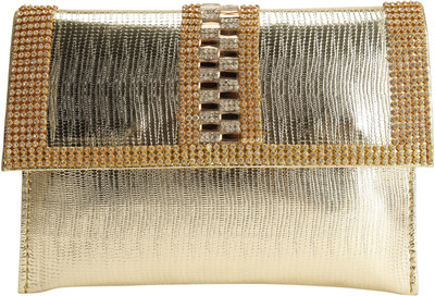 

zuberi couture Casual Gold Clutch