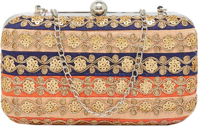 

Tarusa Casual Multicolor Clutch