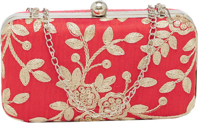 Tarusa Casual Red Clutch