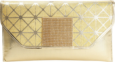 

zuberi couture Casual Gold Clutch