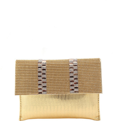 

zuberi couture Casual Gold Clutch