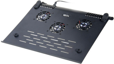 

ReTrack YC-704 ABS Ultra-Thin Three-Fan Notebook Cooling Pad(Black)