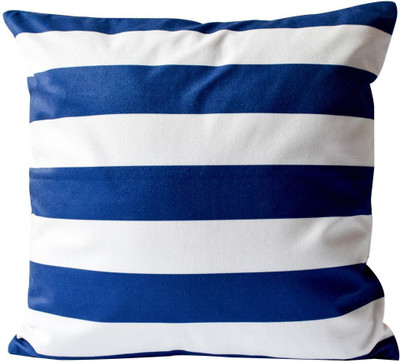 

Home Artisan Striped Cushions Cover(45 cm*45 cm, Blue)