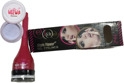 

Vozwa Silver Shimmer Music Flower Gel Eye Liner 4 g(Black)