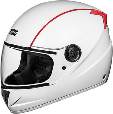 

Studds Professional Motorsports Helmet(White with Red