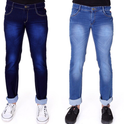 RAGZO Slim Men Multicolor Jeans(Pack of 