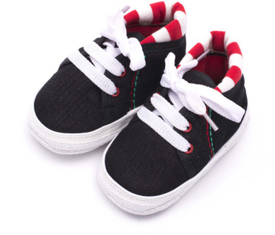 Infano Boys & Girls Lace Sneakers(Multicolor, Black