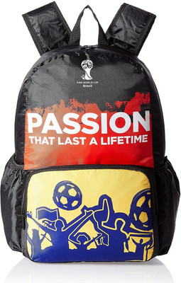 

FIFA 15 inch Laptop Backpack(Multicolor), Black