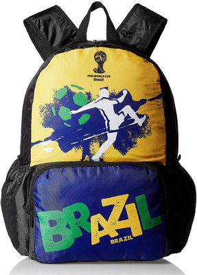 

FIFA 15 inch Laptop Backpack(Multicolor), Black