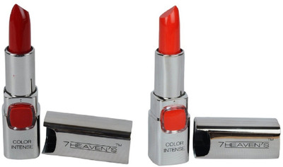 

AV 7 Heven Intence Lipstick Cherry Red 105, Sexy Orange 603(Cherry Red, Sexy Orange, 3.8 g)