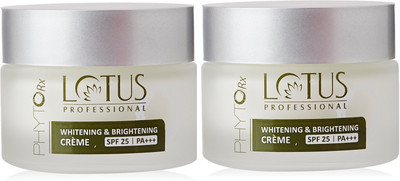 Lotus Professional PhytoRx Whitening & Brightening Crème SPF25 PA+++, 50g(50 g) Flipkart