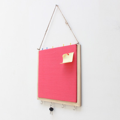 ivei Pinboard showpiece Bulletin Board(Pink)