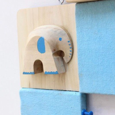 

ivei Combination board elephant - Blue showpiece Bulletin Board(Blue)