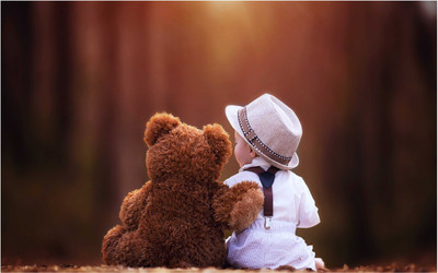 With teddy bear discount