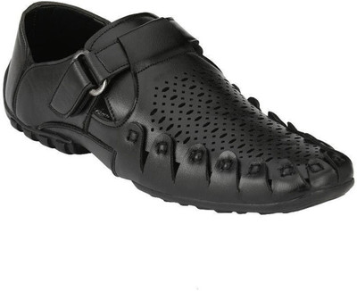 

LAYASA Men BLACK Sandals