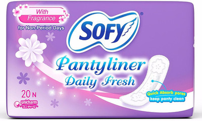 

Sofy Daily Fresh Pantyliner(Pack of 20)