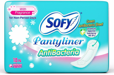 Sofy AntiBacteria Pantyliner(Pack of 18)