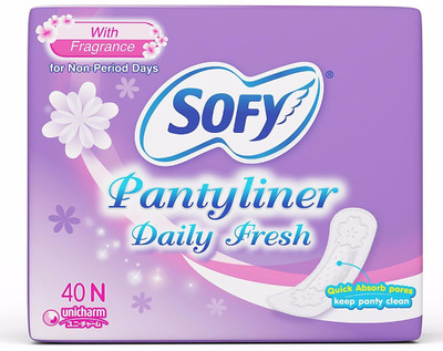 

Sofy Daily Fresh Pantyliner(Pack of 40)