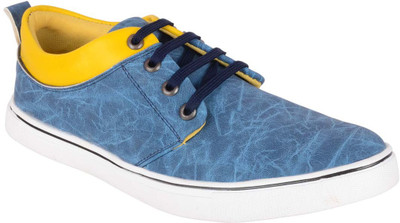 

Shoeniworld Sneakers For Men(Blue