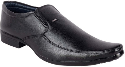 Shoeniworld Slip On For Men(Black
