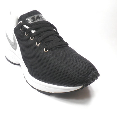 25 OFF on Saga Running Shoes For Men White Black on Flipkart