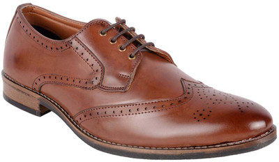 

Shoeniworld Derby For Men(Brown