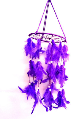 

Atharv Enterprises Dream Catcher Decorative Showpiece - 20 cm(Wool, Multicolor)