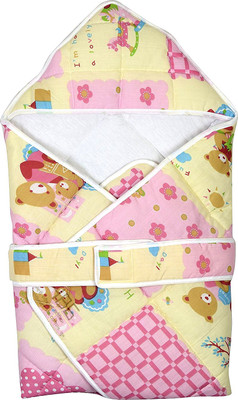 

Jubilant Lifestyle Colorful Newborn Baby Wrap Swaddle Blanket for Kids/ Toddler Sleeping Bag/ Sleep Sack for 0-12 Month (Blue/Yellow/Green) Sleeping Bag(Pink, Multicolor
