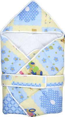 

Jubilant Lifestyle Colorful Newborn Baby Wrap Swaddle Blanket for Kids/ Toddler Sleeping Bag/ Sleep Sack for 0-12 Month (Blue/Yellow/Green) Sleeping Bag(Blue, Multicolor