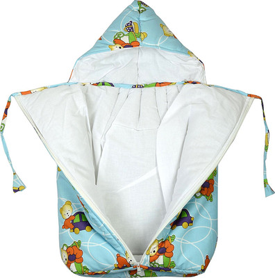 

Jubilant Lifestyle Colorful Newborn Baby Wrap Swaddle Blanket for Kids/ Toddler Sleeping Bag/ Sleep Sack for 0-12 Month (Blue/Yellow/Pink) Sleeping Bag(Blue, Multicolor