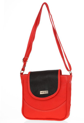 

Lady Queen Women Casual Multicolor PU Sling Bag
