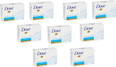 

Dove Imported (Made In EU) Exfoliacion Suave Beauty Cream Bar(135 g, Pack of 9)