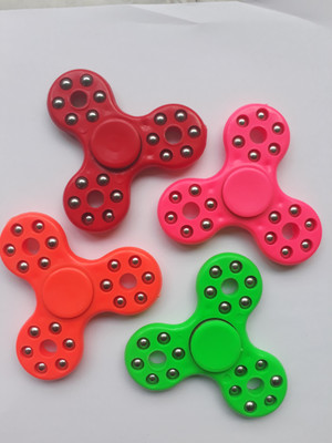 

Imagica New Design Fidget Hand Tri Spinner for Fun,Focus, ADHD, Anxiety & Autism(Multicolor)