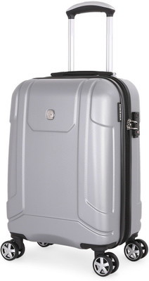 

Swiss Gear " Expandable Spinner Silver Expandable Cabin Luggage -  inch(Silver